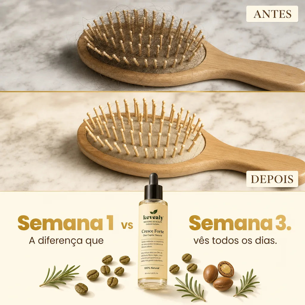 Cresce Forte™ | Óleo Capilar Natural
